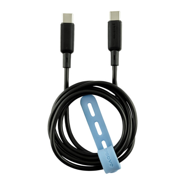 Kabllo Proove AMP Lite Type-C to Type-C 60W (1m), e zezë