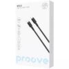 Kabllo Proove Nylo Type-C to Type-C 100W (1.5m) , e zezë
