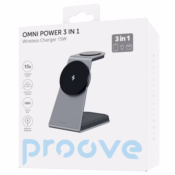 omni Karikues Wireless Proove Omni Power 3 në 1
