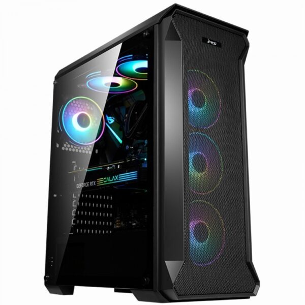 Kasë MS Armor V710 Mid-Tower 4 ARGB Fan
