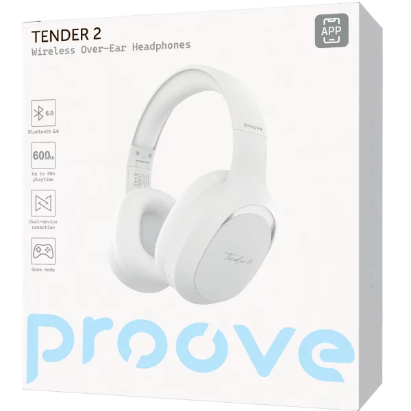 tender barrr Kufje wireless Proove Tender 2 (APP) , të bardha