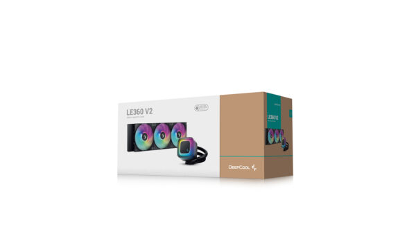 06.jpg Ftohës CPU me ujë AIO - DeepCool LE360 - 360mm, ARGB, i zi