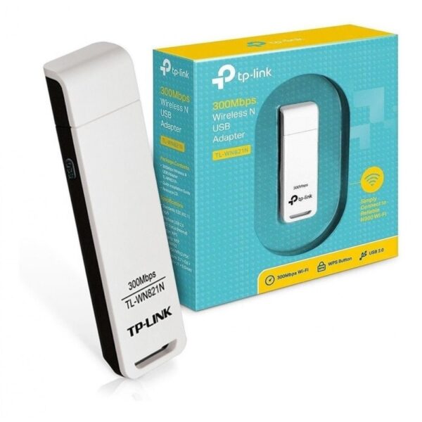 Adapter, TP-Link - Wireless, USB 300Mbps