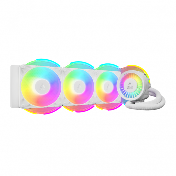 Ftohës CPU me ujë AIO - Arctic Liquid Freezer III PRO 360 ARGB - 360mm, i bardhë
