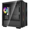 1451.jpg Kasë DeepCool Mid Tower – CC360 ARGB Black