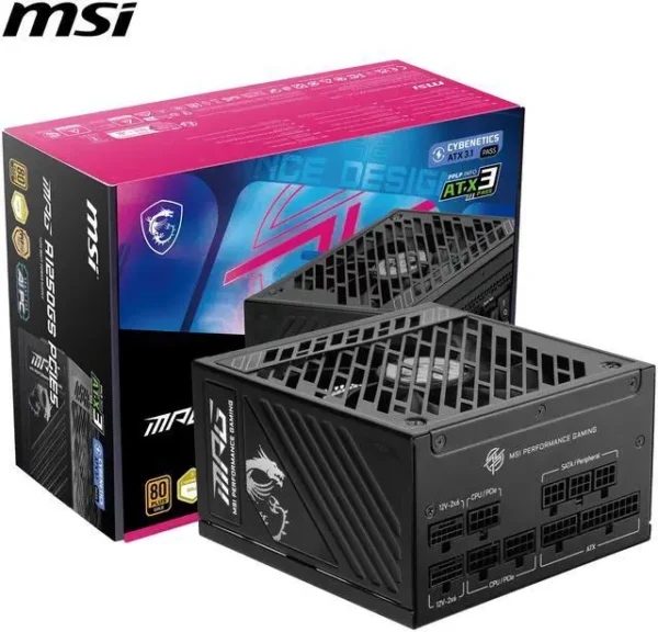 17-701-029-15.webp Burim energjie, MSI MPG A1250GS- PCIe5, 1250W 80+ Gold, Fully Modular ATX 3.0