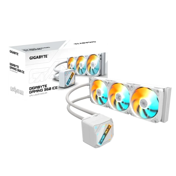 2.2 Ftohës CPU me ujë AIO - Gigabyte GME 360I - radiator 360mm, ARGB