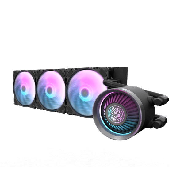Ftohës CPU me ujë AIO - Darkflash DN360 - 360mm, i zi