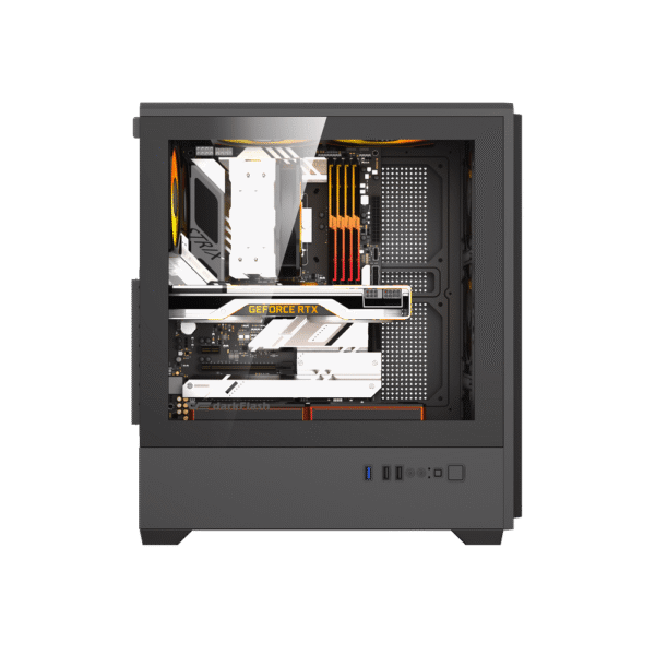 Kasë DarkFlash Mid Tower – C365 Black