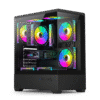 Kasë DarkFlash Mid Tower – C365 Black