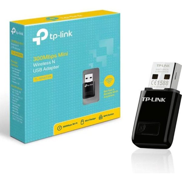 Adapter, TP-Link - Wireless, USB 300Mbps Mini