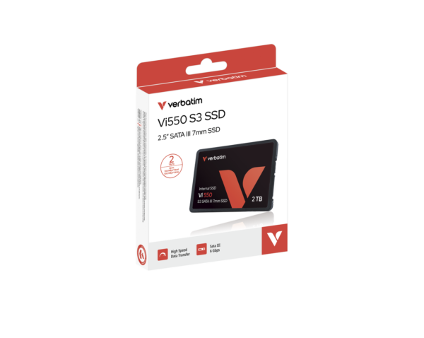 SSD Verbatim, M.2, 2TB, Vi550 S3