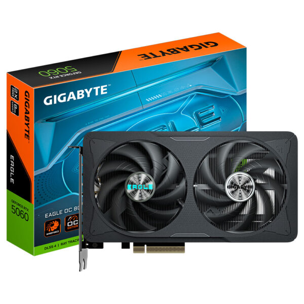 Kartelë Grafike GIGABYTE RTX 5060 EAGLE OC, 8G, GDDR7