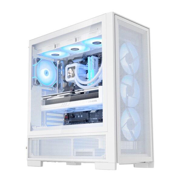 Kasë DarkFlash mATX Tower – Air Nova White