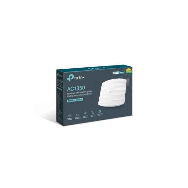 Access Point, TP-Link - Wireless, AC1350 Omada Ceiling Mount Wi-Fi 5