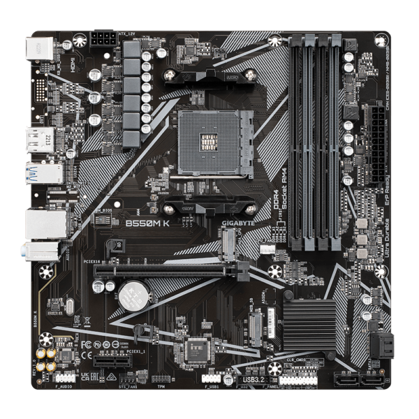 Pllakë amë, GIGABYTE B550MK - AMD AM4, DDR4