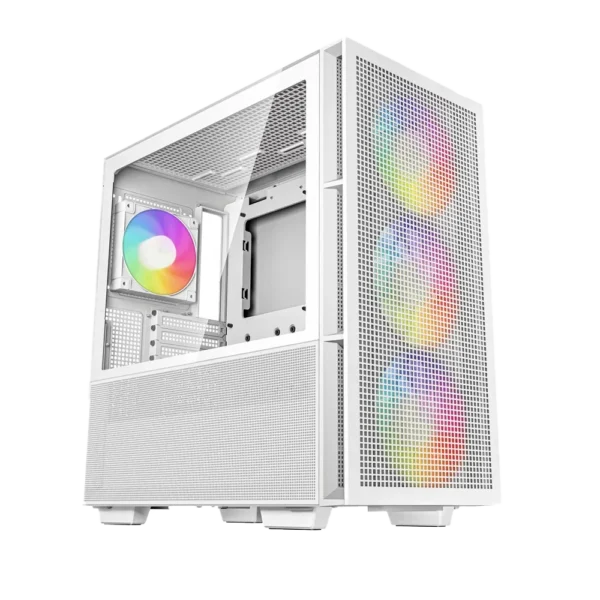 CH560WHR-1 Kasë DeepCool Mid Tower – CH560 White