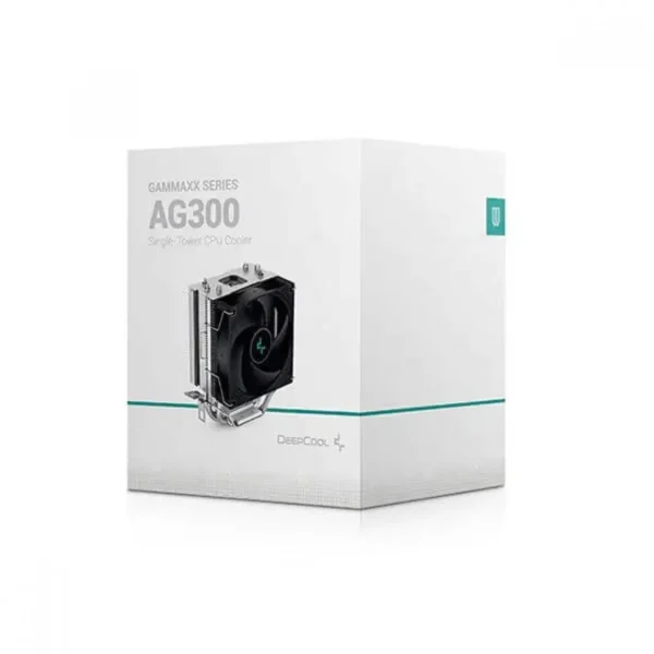 Deepcool-Gammaxx-AG300-Cpu-Cooler-1-1.webp Ftohës Procesori - DeepCool AG300 - ventilator 120mm, 4 heatpipe, i zi