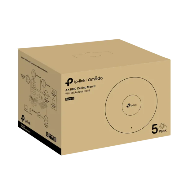 Access Point, TP-Link - Wireless, AX1800 Ceiling Mount Wi-Fi 6
