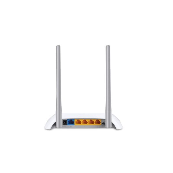 I117398-1-1.jpg Router, TP-Link - Wireless, N300 300Mbps 4×LAN + 1×WAN, 2 Antena