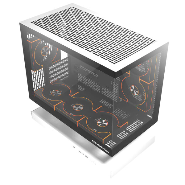 Kasë DarkFlash mATX Tower – F1 Gaming White