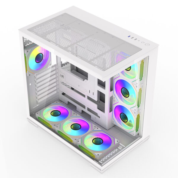Kasë DarkFlash Micro-ATX Mini Tower – C280 White