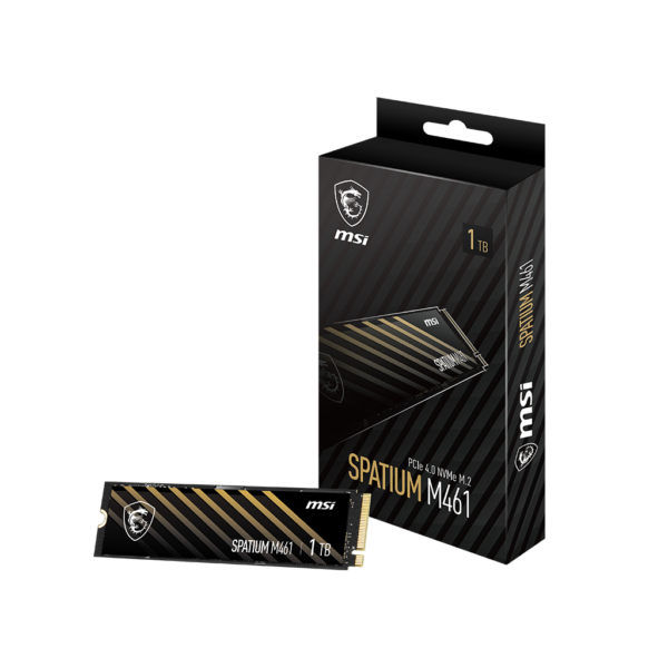 M4611TB-1-1024x1024-1.png SSD MSI SPATIUM M461, M.2, 1TB, PCIe Gen4x4 NVMe