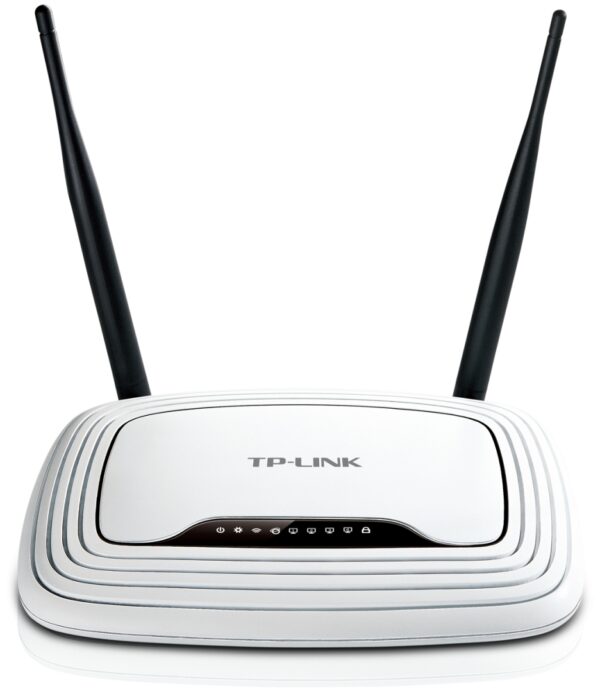 Router, TP-Link - Wireless, N300 300Mbps 4×LAN + 1×WAN, 2 Antena