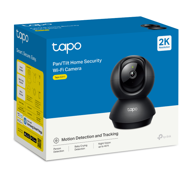 Tapo_C211-V2.60_normal_20260113190431z Camera, TP-Link Tapo - Smart Security, C211 Pan/Tilt Wi-Fi 2K