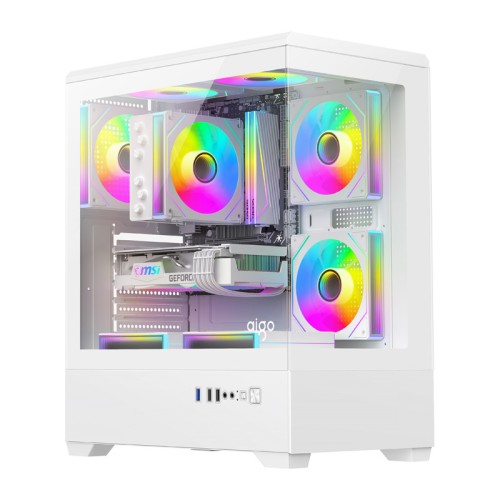 Kasë DarkFlash Mid Tower – C365 White