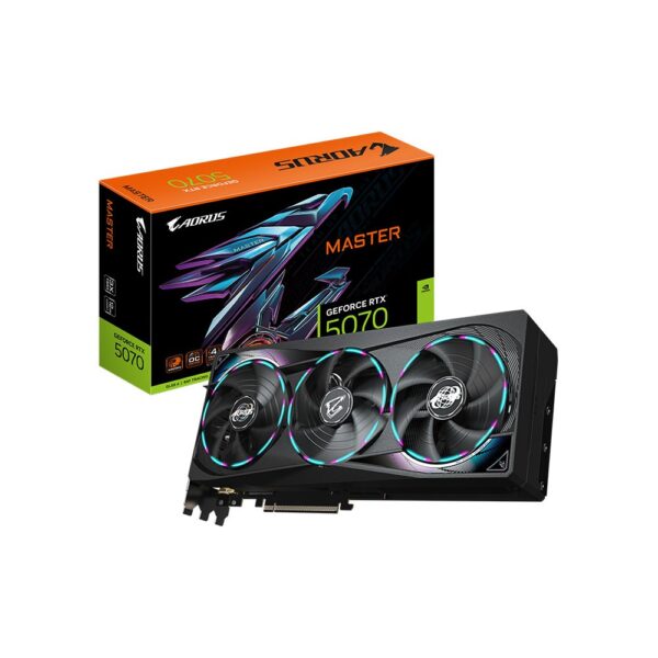 Kartelë Grafike GIGABYTE AORUS RTX 5070 MASTER, 12G, GDDR7