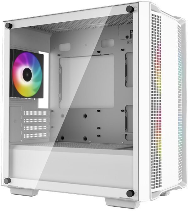 Kasë DeepCool Mid Tower – CC360 ARGB White