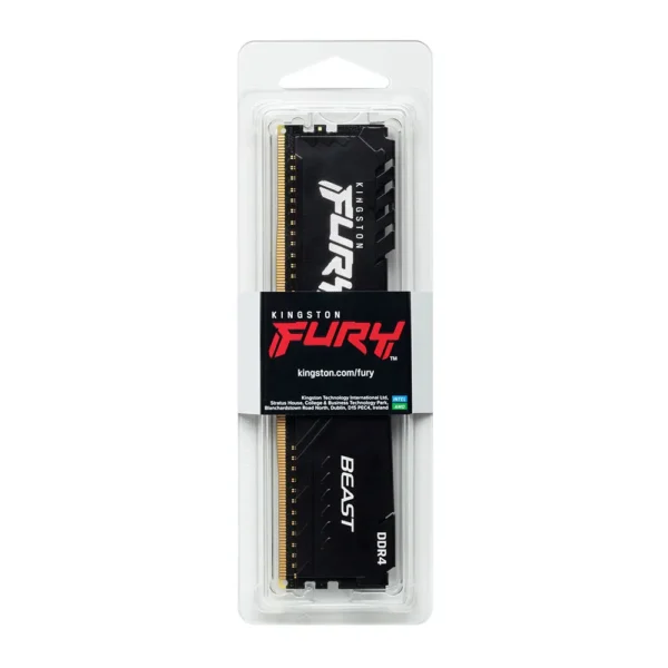RAM Memorie Kingston Fury Beast, 16GB, DDR4, 3200MHz