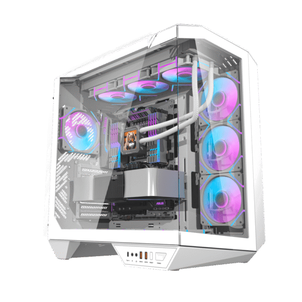 Kasë DarkFlash Mid Tower – C365 White