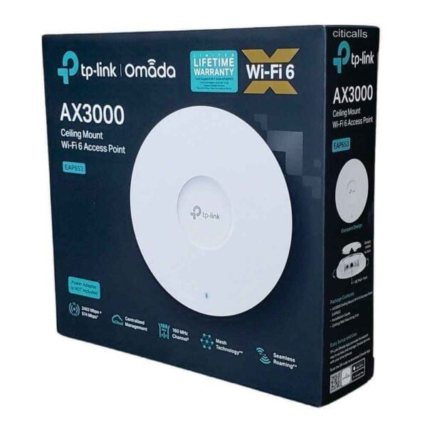 Access Point, TP-Link - Wireless, AX3000 Ceiling Mount Wi-Fi 6