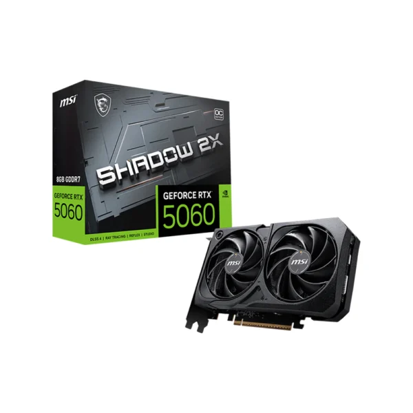 shadow1 LIGHTNING SERIES 2 | Intel Core i7 14700F | RAM 32 GB DDR4 | NVIDIA RTX 5060 8 GB | 1 TB M.2 SSD
