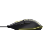 Maus Gaming Trust GXT 113 Felox i Ndriçuar, me Kabllo USB-A, i Zi