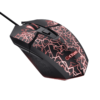 Maus Gaming Trust GXT 113 Felox i Ndriçuar, me Kabllo USB-A, i Zi