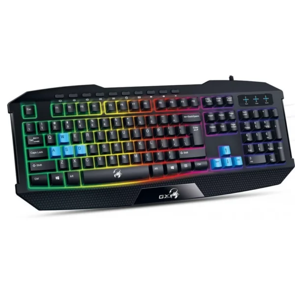 976549_genius_scorpion_k215_gaming_magyar_fekete.webp Tastierë Genius Scorpion K215 USB, e zezë