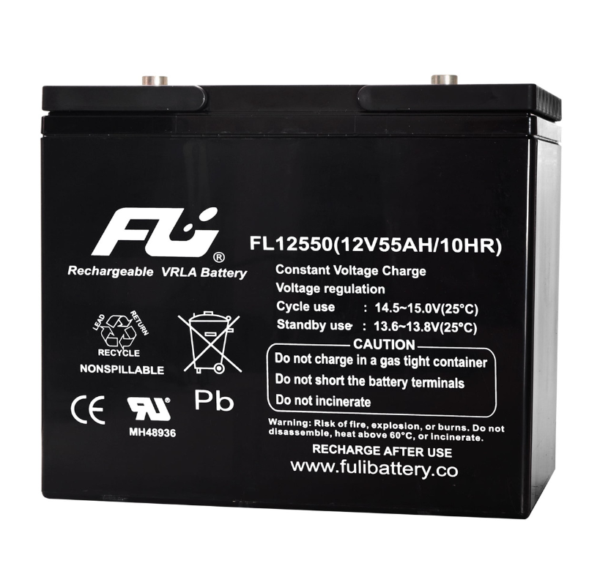 Bateri FULI 12V / 55Ah