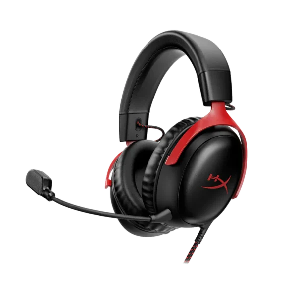 HyperxcloudIIIWire Kufje Hyperx Cloud III, të zeza/kuqe