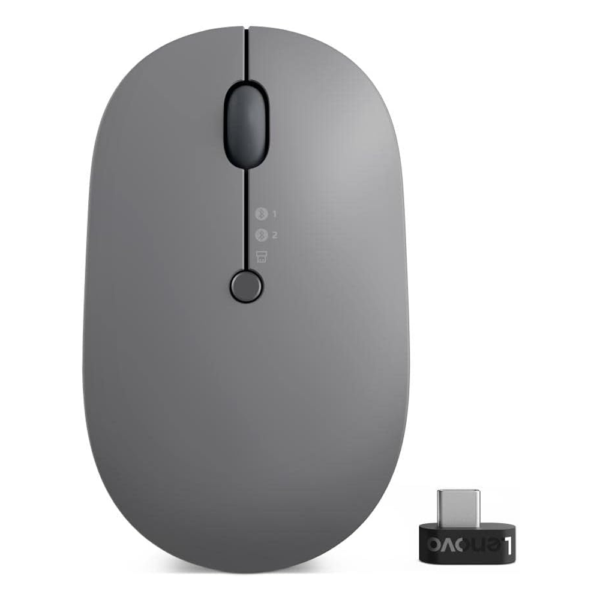 Lenovo-Go-USB-C-Wireless-Mouse.png Maus Lenovo Go Wireless USB-C, Gri Storm Grey