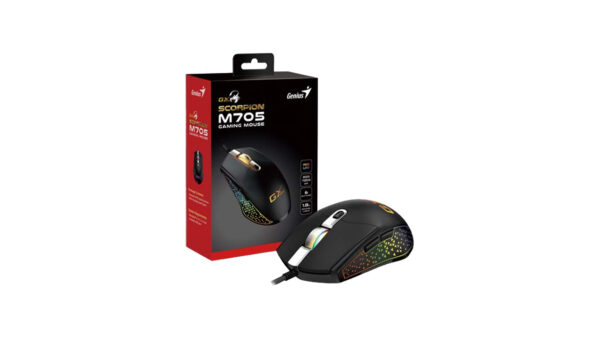 Maus Gaming Genius Scorpion M705 Wired RGB, i Zi