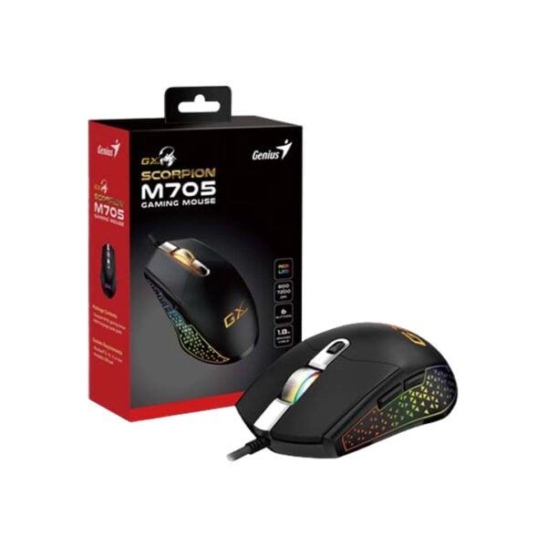 Scorpion-M705_010110.jpg Maus Gaming Genius Scorpion M705 Wired RGB, i Zi