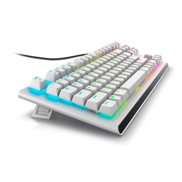 Tastierë Gaming Dell Alienware AW420K Tenkeyless, Lunar Light