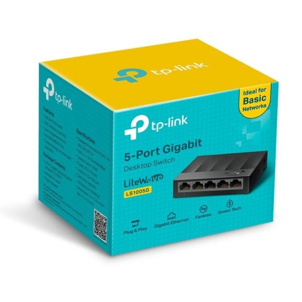 Switch TP-Link 5-Port Gigabit 10/100/1000 Mbps Desktop