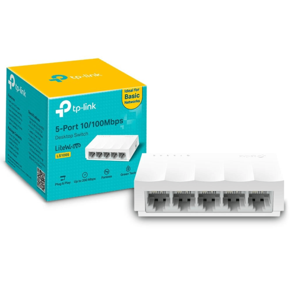 Switch TP-Link 5-Port 10/100 Mbps Desktop