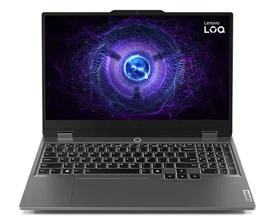 loq1 Laptop Lenovo LOQ 15IRX9, Intel Core i5-13450HX, 15.6" FHD 144Hz, RTX 3050 6GB, 16GB RAM, 512GB SSD, gri Luna