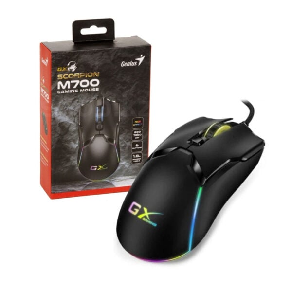 mouse-genius-m700-rgb-scorpion-gaming-gx-7200dpi-6bot-18m-31040009400.jpg Maus Gaming Genius Scorpion M700 Wired RGB, i Zi