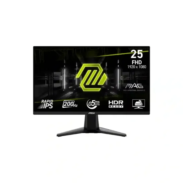 msi11 Monitor MSI MAG 255F E20, 24.5'', FHD, 200HZ, i zi (1920x1080) 0.5 ms
